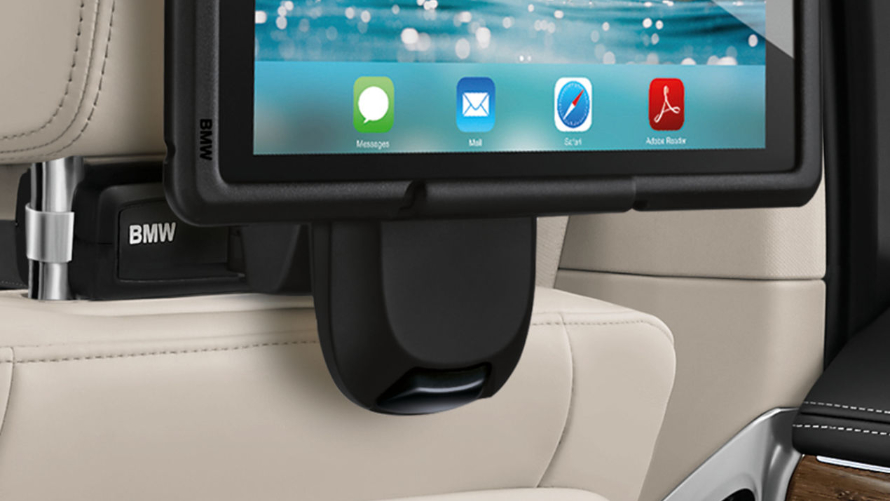 BMW Universele Tablet houder met safety case BMW Universele Tablet houder met safety case