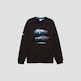 Puma BMW M Motorsport Grafisch Sweater met ronde hals Zwart