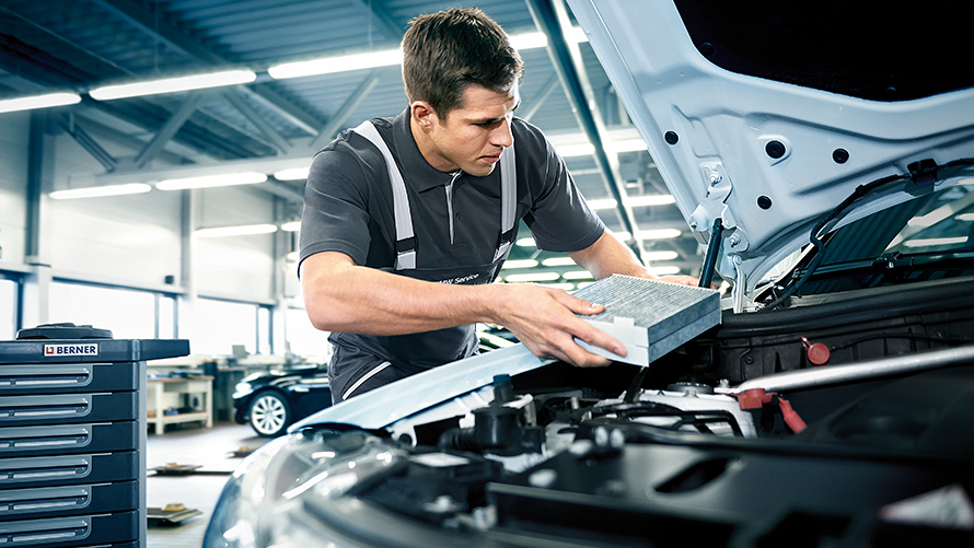 Microfilter vervangen