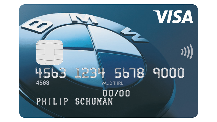 BMW Visa Card: welkom