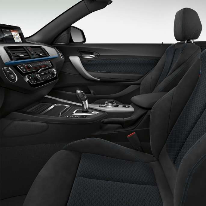 BMW 2 Serie Cabrio, Model M Sport interieur